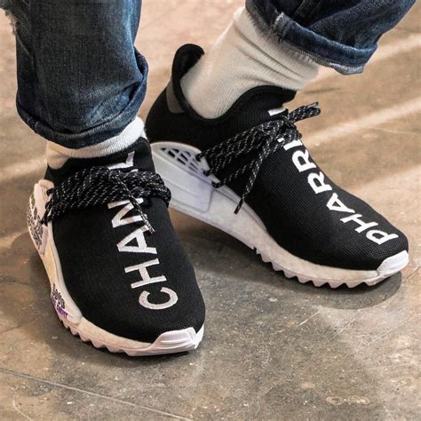 chanel human race shoes|adidas NMD pharrell x Chanel.